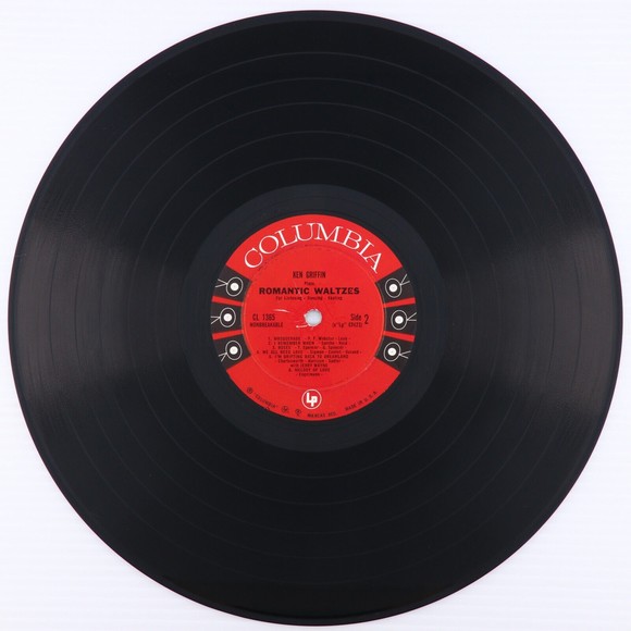Ken Griffin Plays Romantic Waltzes For Listening, Dancing, Skating 12" LP Record - Picture 13 of 16